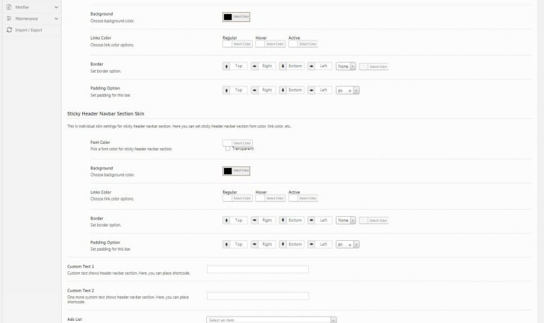 Thesis theme navigation below header 08 image