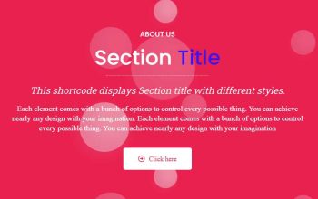 Section Title